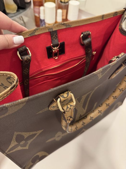 Geanta superba Louis Vuitton On The Go in conditie perfecta