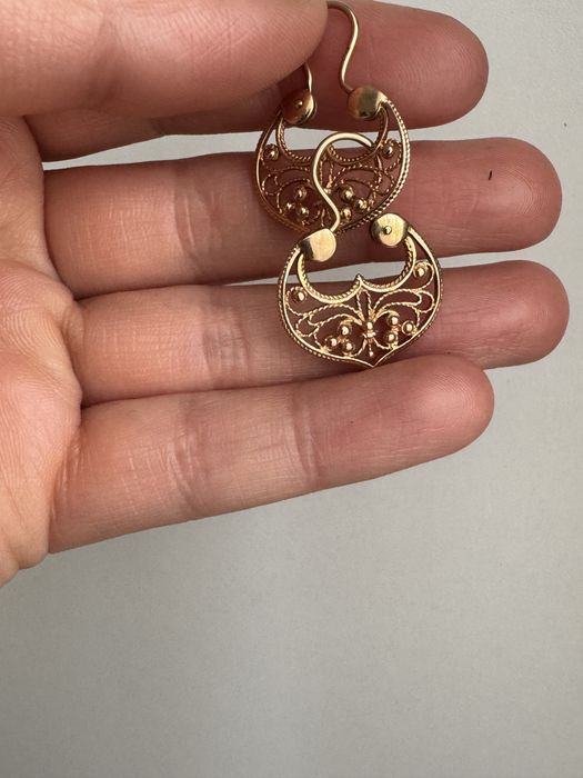 Золото 585 серьги