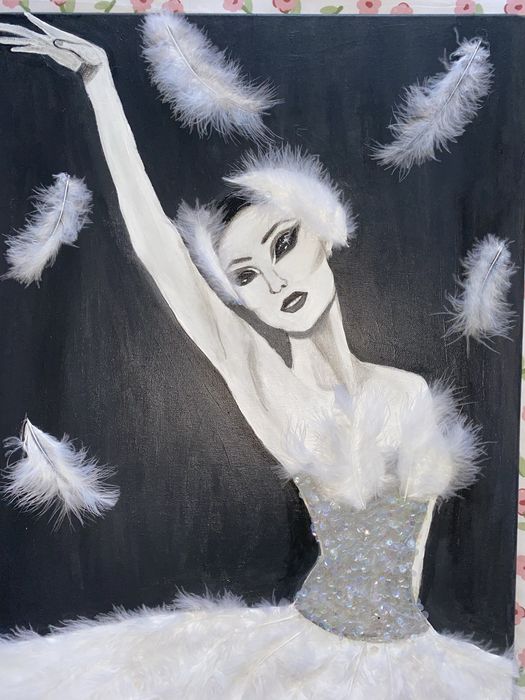 Картина «Белый лебедь»