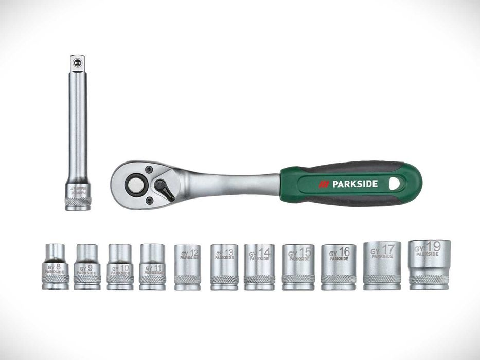 Set de chei tubulare 13 piese oțel crom vanadiu înaltă calitate, noi