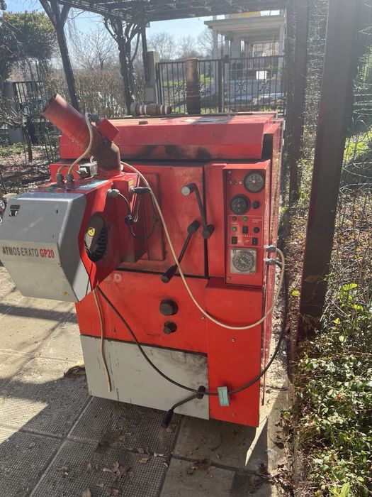 Продава комбиниран Котел пелети и дърва