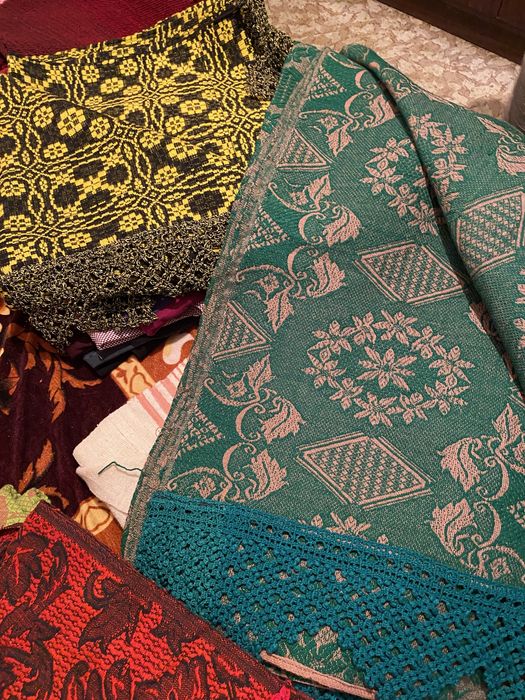 Ръчно тъкани вълнени кувертюри