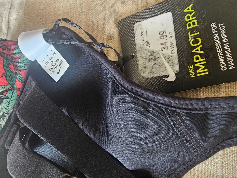 Nike Impact Strappy Sports Bra размер XS