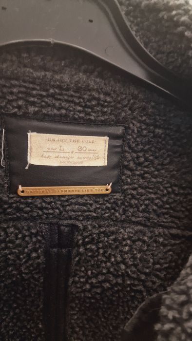 Cojoc dama din piele ,până în talia!