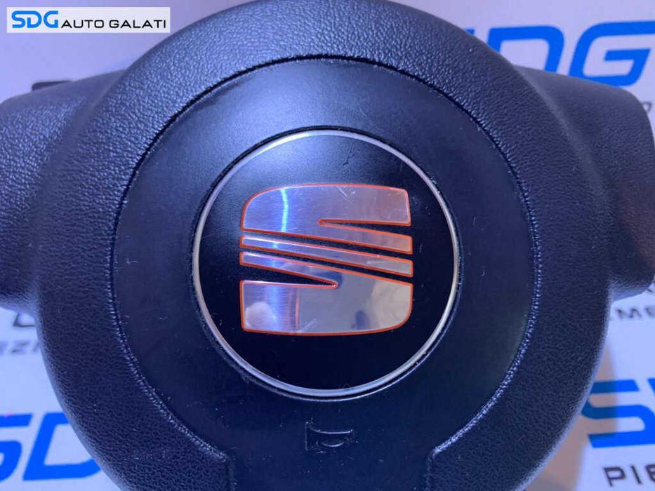 Airbag Volan Seat Ibiza MK 4 6L 6L1 2002 - 2008 Cod 6L0880201Q 61848050B [D0647]