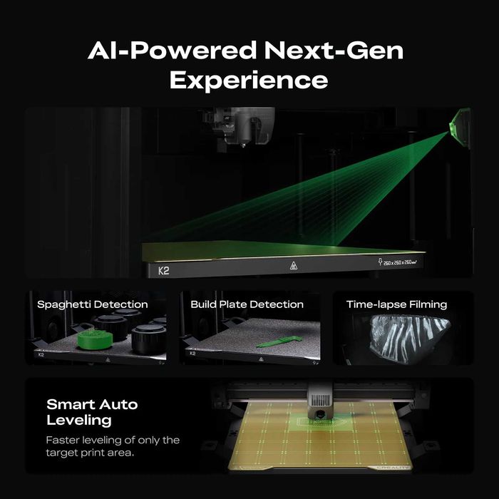 3D PRINTER CREALITY K2 (+ бесплатное обучение, гарантия 1 год)