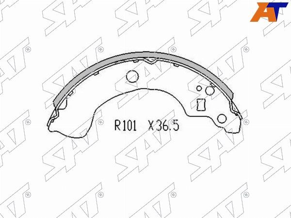 Колодки тормозные Nissan Almera