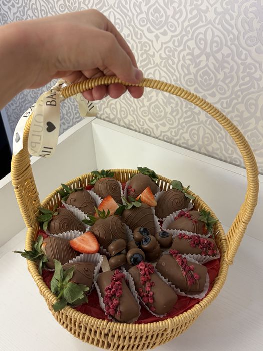 Клубника в шоколаде