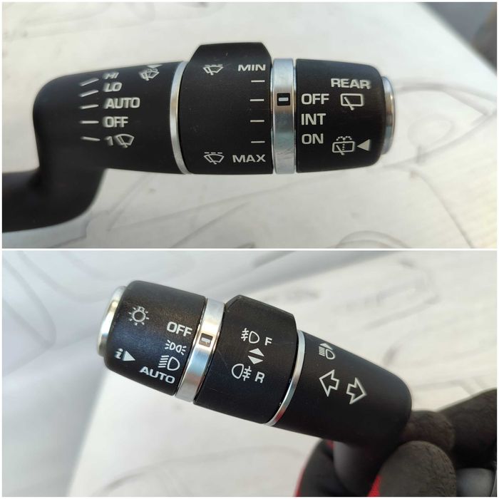 Ansamblu manete comenzi volan + spiră Jaguar F-Pace BJ323F972DB 2018 / [2016+] / (5B3)