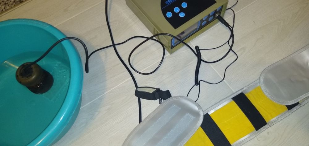 Detox spa cu bobina noua: baie electrolitica + centura raze infrarosii