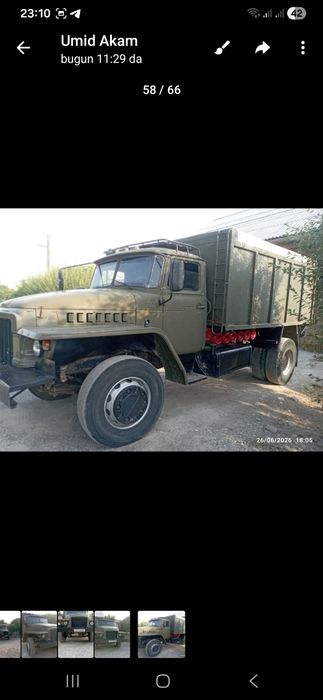 Ural 375 dakumintalni samasval yili 1980