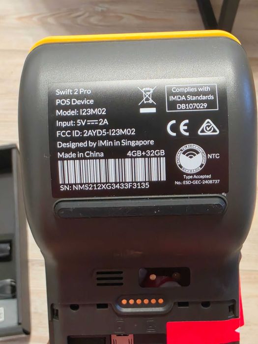 Imin Swift 2 Pro POS terminal plata, imprimanta etichete, ca nou