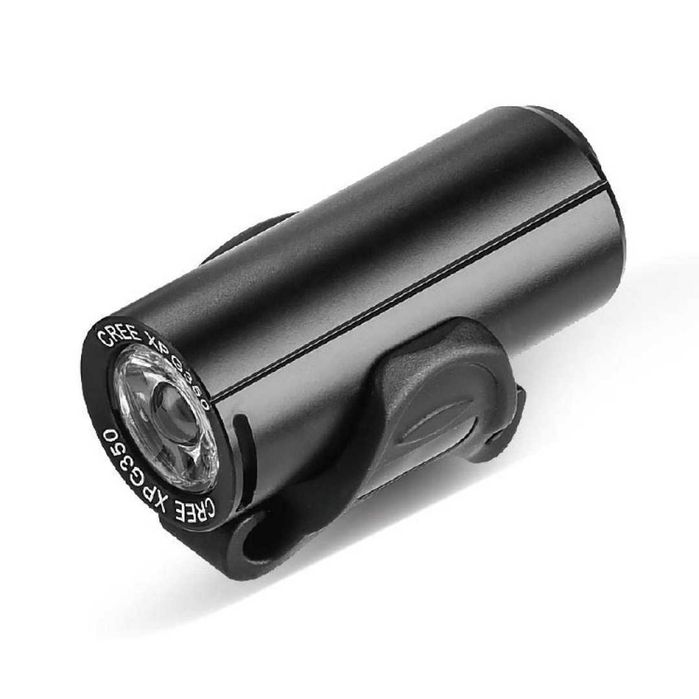 Предна LED светлина за велосипед RAYPAL – 350 lum, USB, Алуминий, 53g