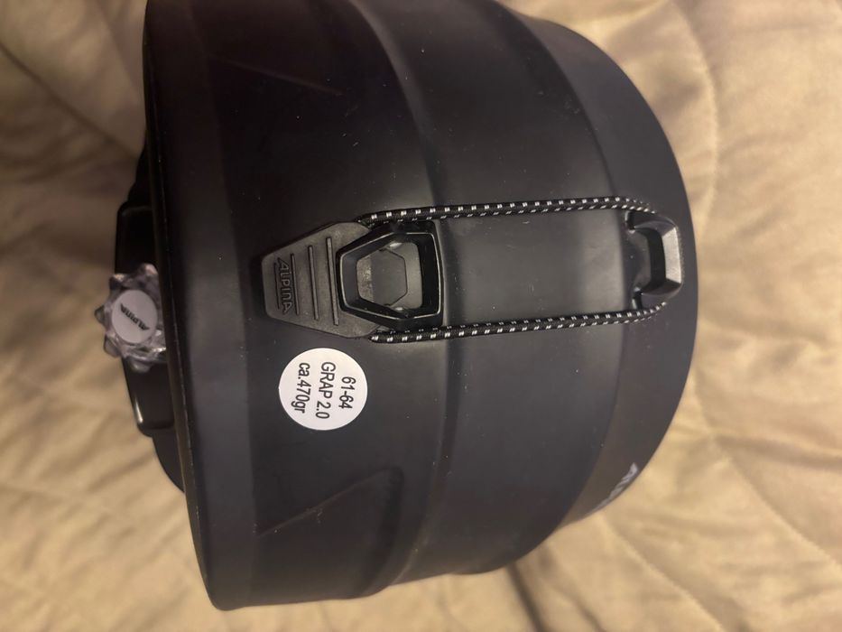 Alpina Sports GRAP 2.0 черна  Ски каска нова