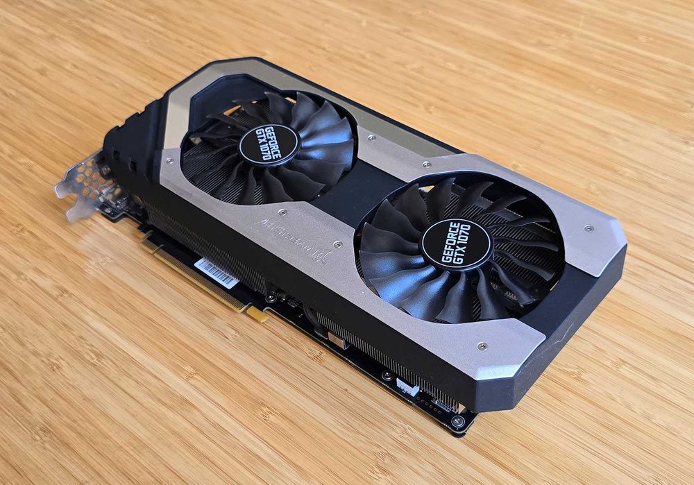 Запазена видеокарта Palit GTX 1070 JetStream 8GB