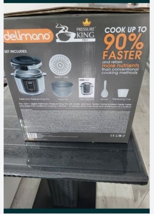 Multi cooker Multicooker Delimano nou nout 12 in 1 si 900 watts 5litri