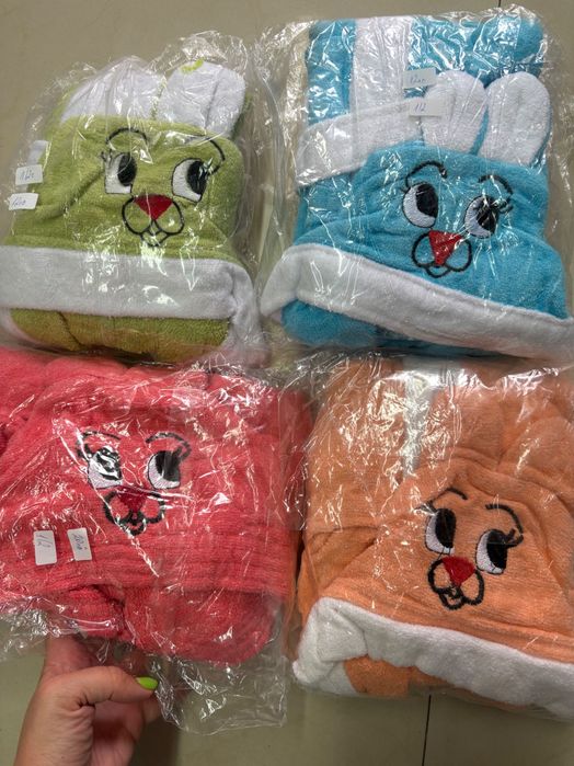 Детски халати за баня-ПОСЛЕДНИ, малки размери