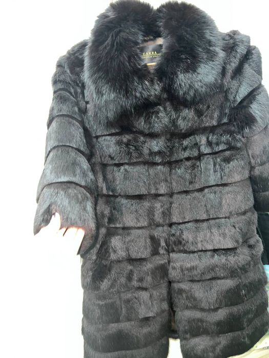 Shuba S razmer Шуба темно коричневого цвета размер S