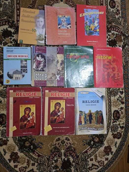 Manuale clasa 5  10 11 12 X XI XII Bacalaureat Limba romana, Geografie