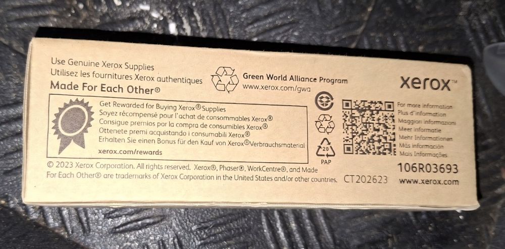 Cartus Xerox original