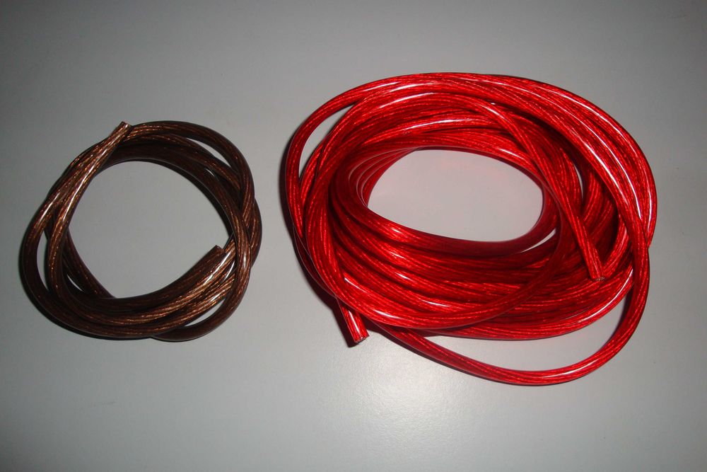 cabluri alimentare statie auto / subwoofer