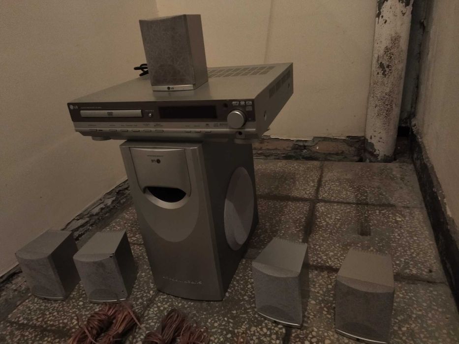 DVD-хоумтеатер LG