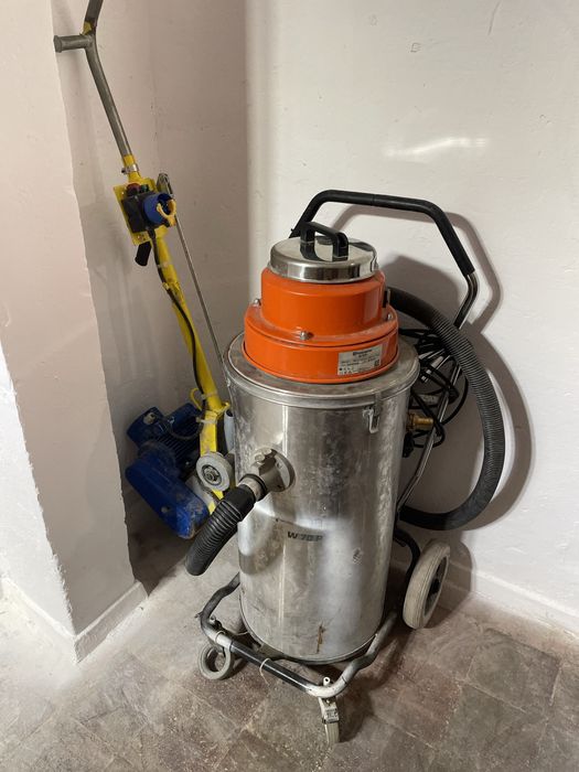 Husqvarna w70p + masina slefuit beton