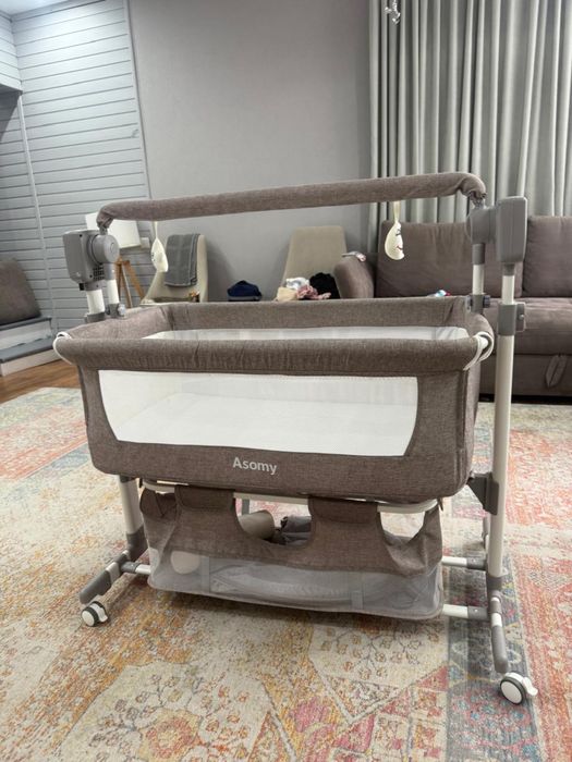 Кроватка люлька,может сама качаться с мелодией