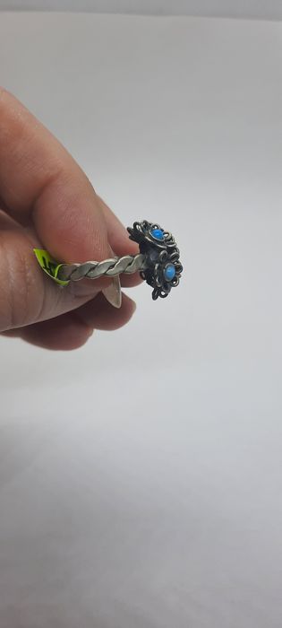 кольцо бирюза, Советское,  винтаж, мельхиор