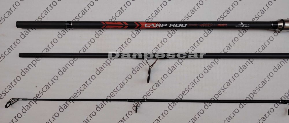 Lanseta 3,60 metri EASTSHARK CARP ROD din 3 bucati 3,75 LBS