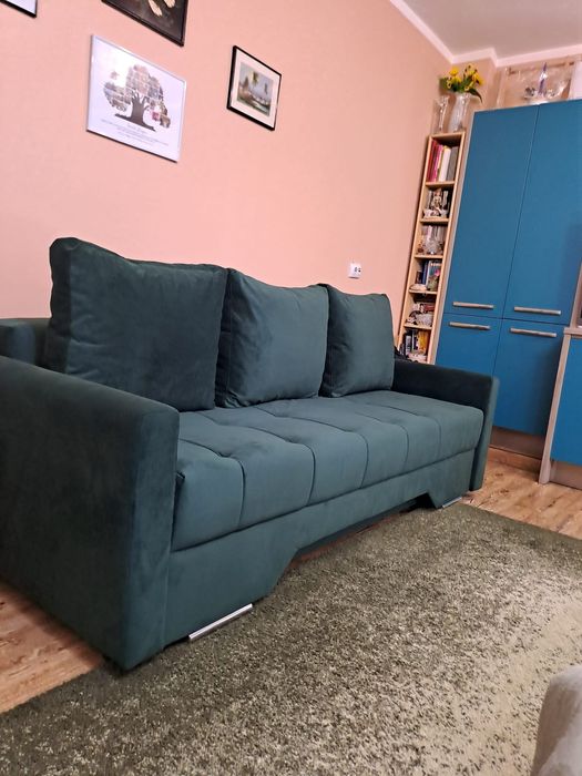 Canapea Extensibilă din Catifea (Bleumarin) noua sau/si scaune-200/buc