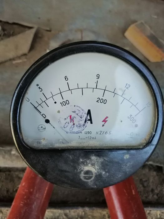 Клещи токаизмерительные высоковольтные С90. СССР.