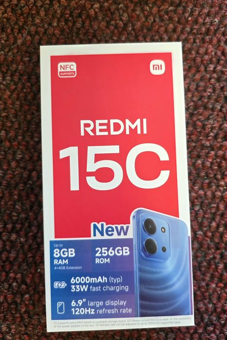Redmi 15C  256 gb 2 buc