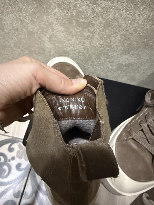 Ботинки кеды econika