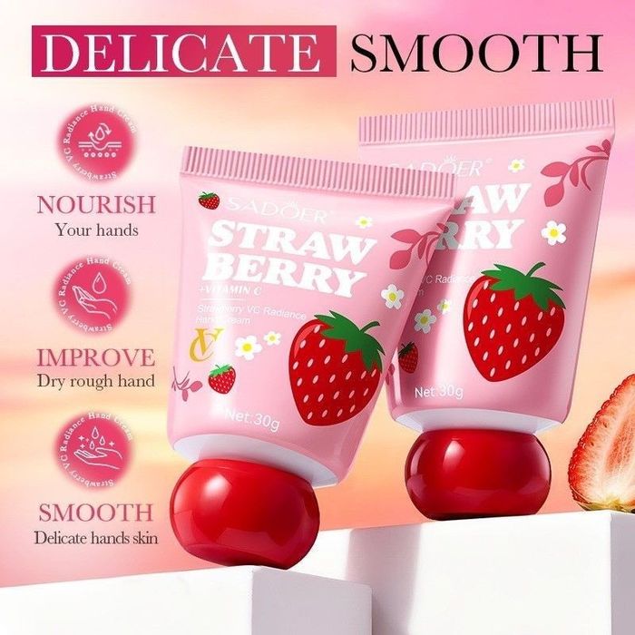 Крем для рук Strawberry Клубника mini 30g