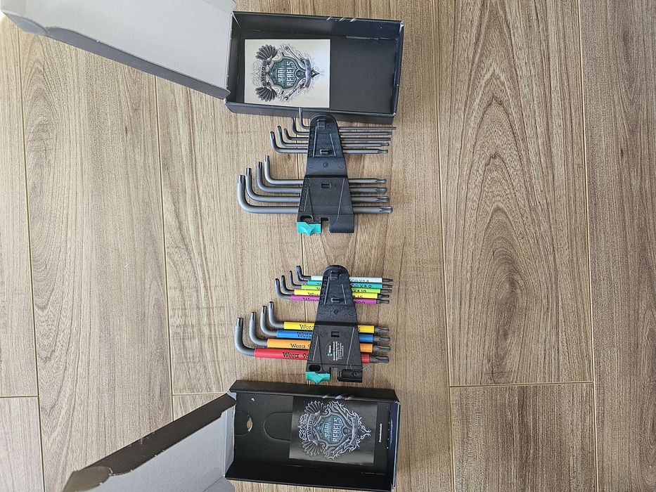 Set 9 chei Torx WERA Multicolor