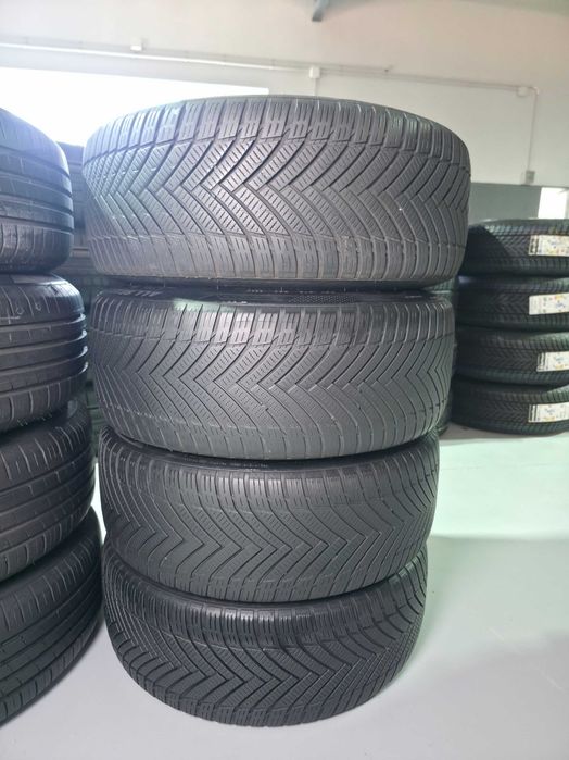 4 Roti Jante + Anvelope M+S 4Sezoane - 225/45/18 5x112 - OEM BMW Seria 3 G20 G21 / Seria 4 G22 - M-Pack + Senzori Presiune OEM BMW !