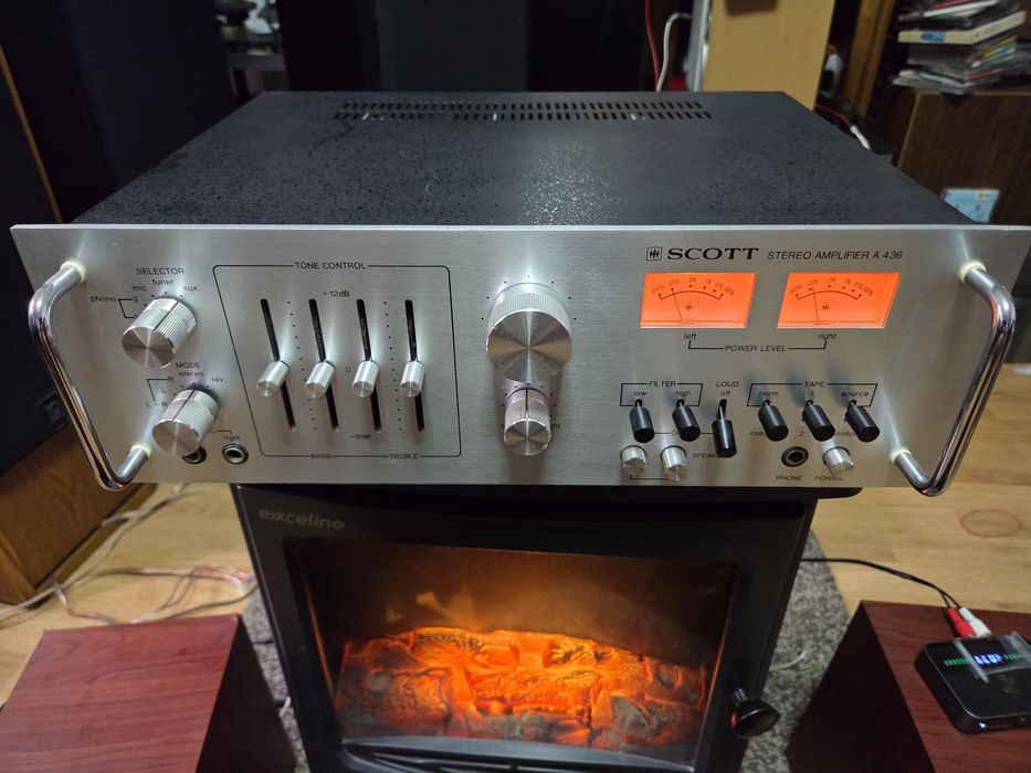 Amplificator vintage Scott A-436