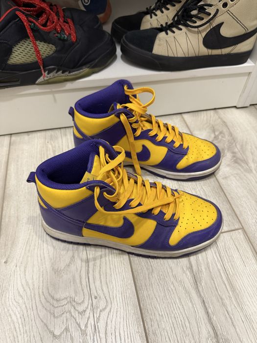 Nike dunk,42eu желто-синие