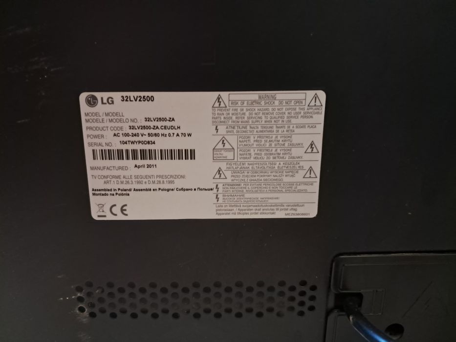 Televizor LG 32LV2500