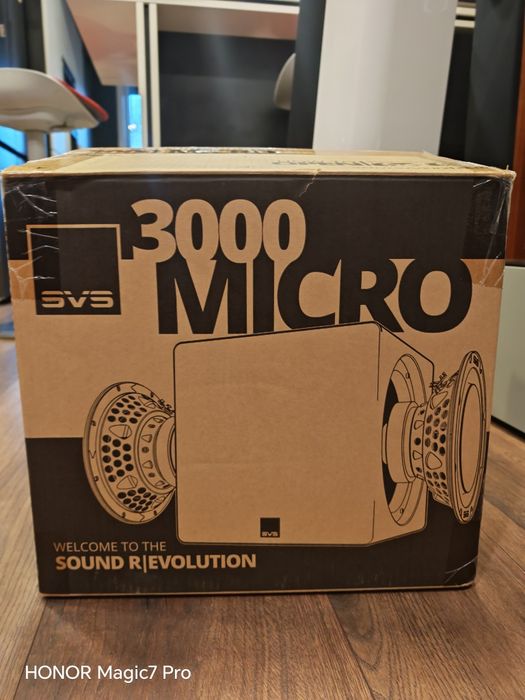 Subwoofer SVS 3000 Micro PRO 800w  RMS micul monstru!