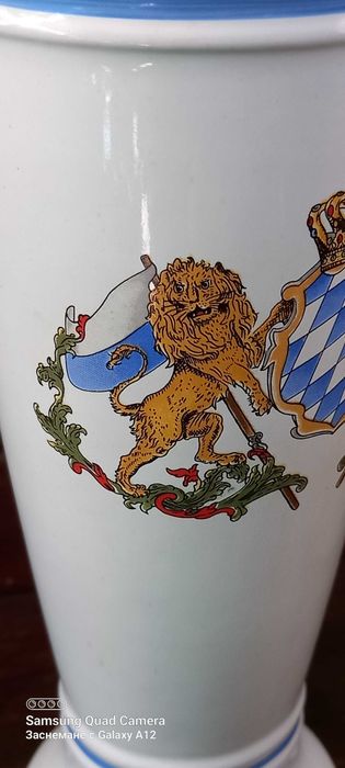 Немска  халба за бира-Gerz-WEST GERMANY