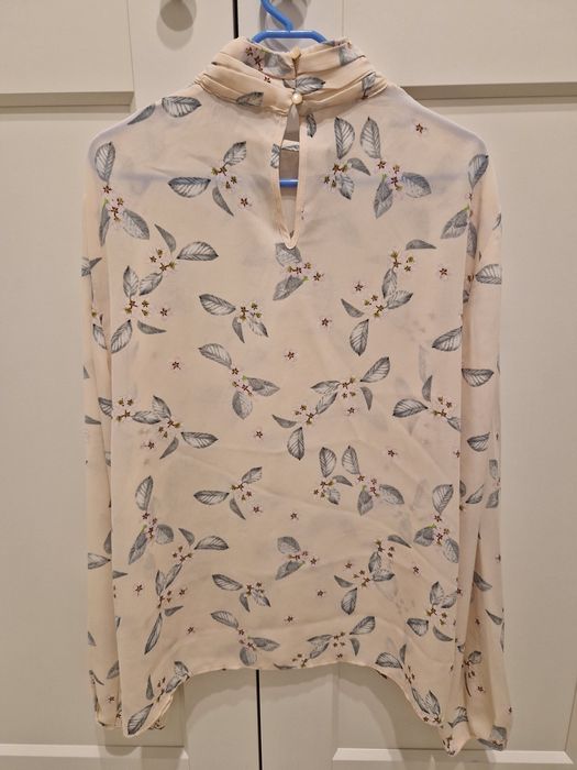 Bluza dama, maneca lunga, poliester, Marks&Spencer, marime 18 (46)