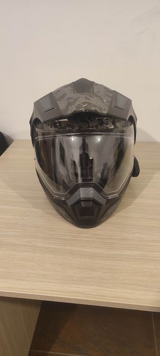 Casca moto flip-up touring/adventure SCORPION ADX-1 + comunicatie Midland BTX1 Pro