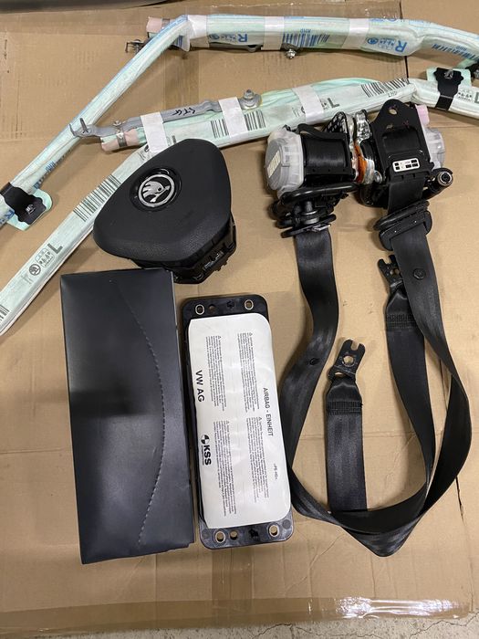 Airbag volan pasager genunchi cortina skoda octavia 3 golf 7