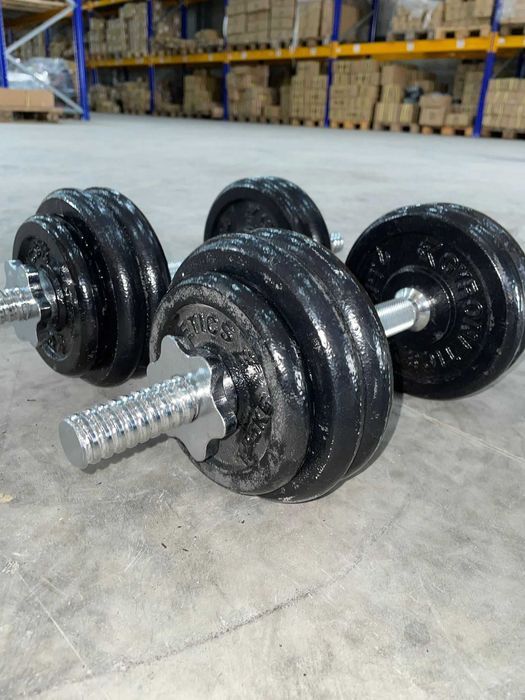 Set gantere 30 kg fier Gyronetics