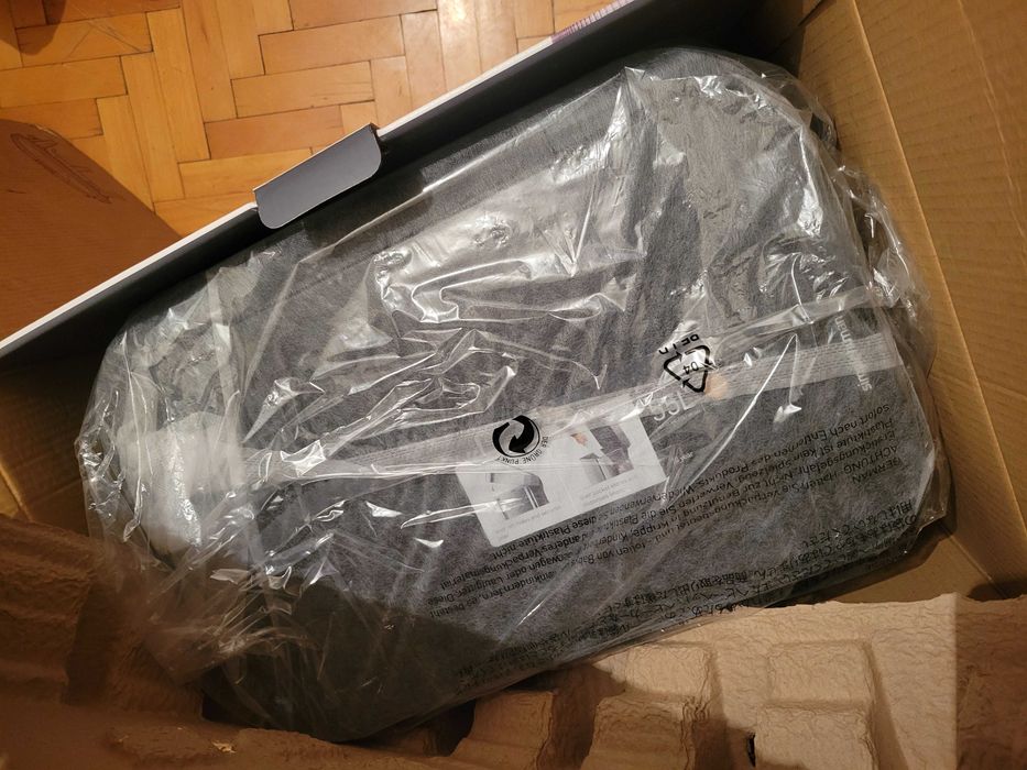 Педална кофа 55L неръждаема стомана - simplehuman матово черна