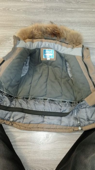 Зима детская куртка для мальчика