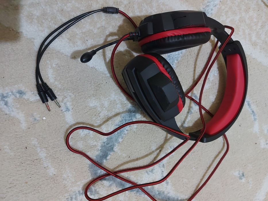 2 наушника и микрофон