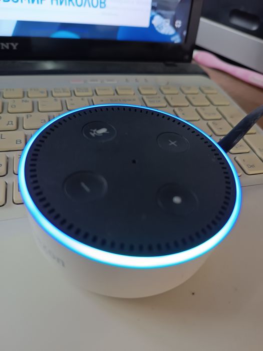 Amazon echo dot колонка